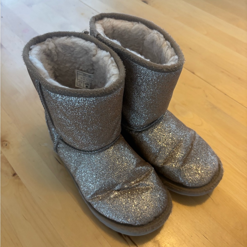 UGG Gold Glitter Boots